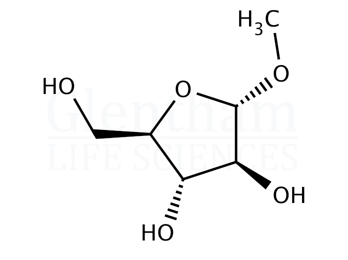 Methyl a-D-arabinofuranoside Structure