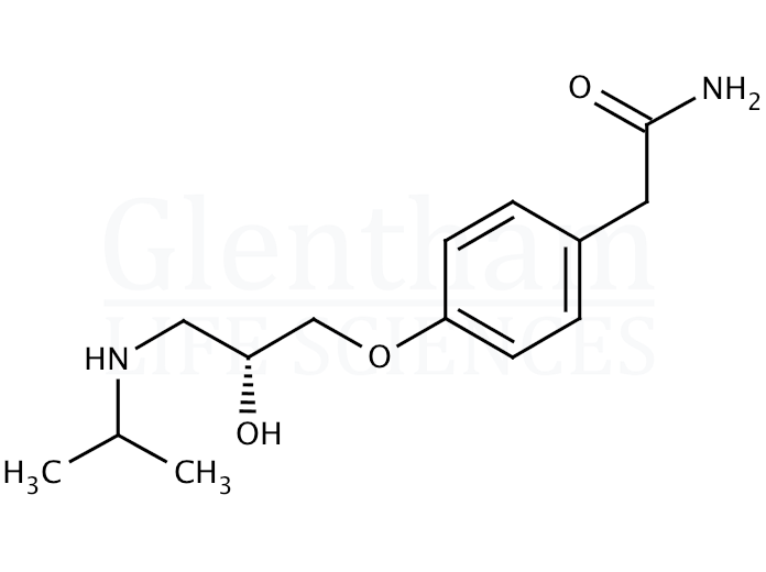 Structure for (R)-(+)-Atenolol