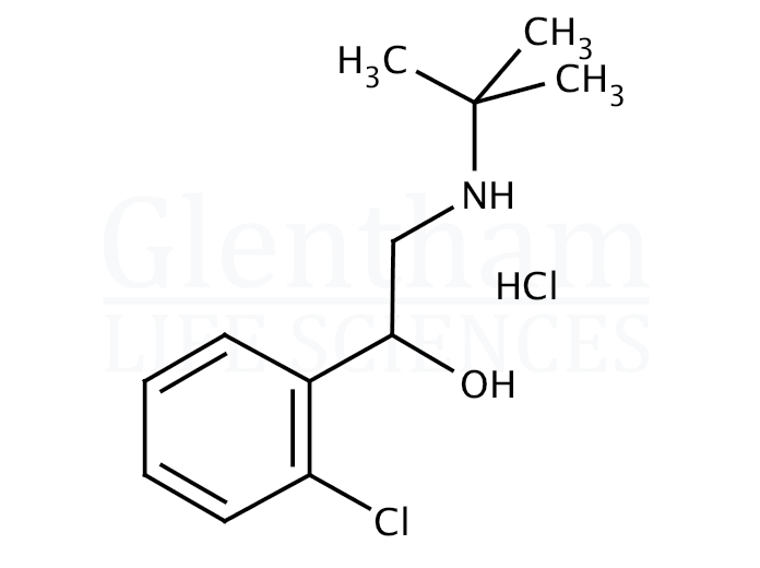 Tulobuterol hydrochloride Structure