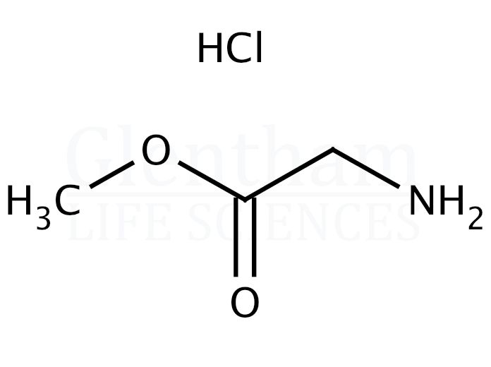 Glycine methyl ester hydrochloride Structure