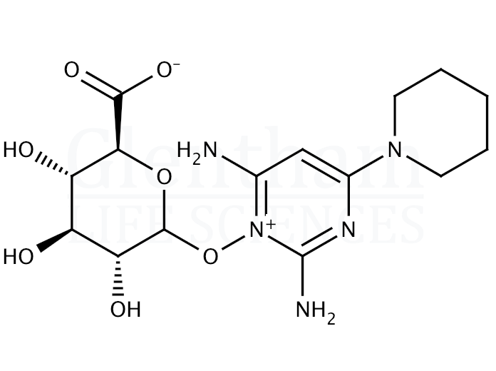 Minoxidil D-glucuronide Structure