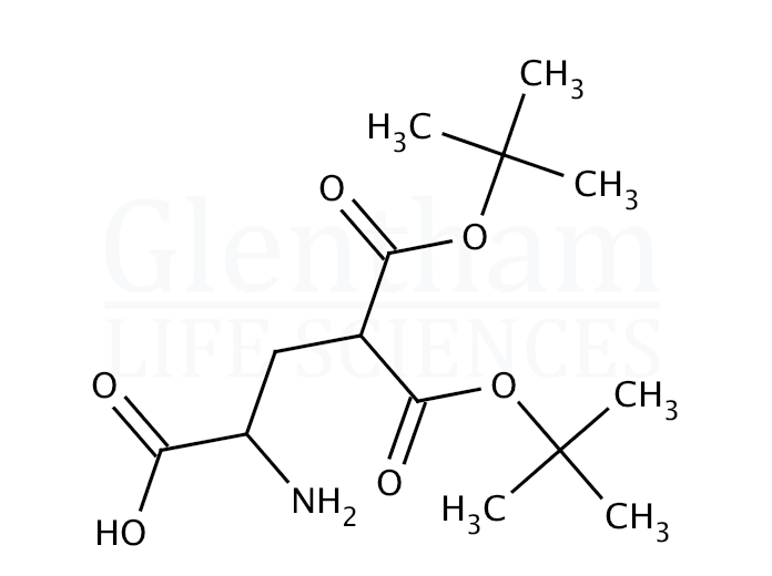 γ-Carboxyglutamic acid γ,γ-di-t-butyl ester Structure