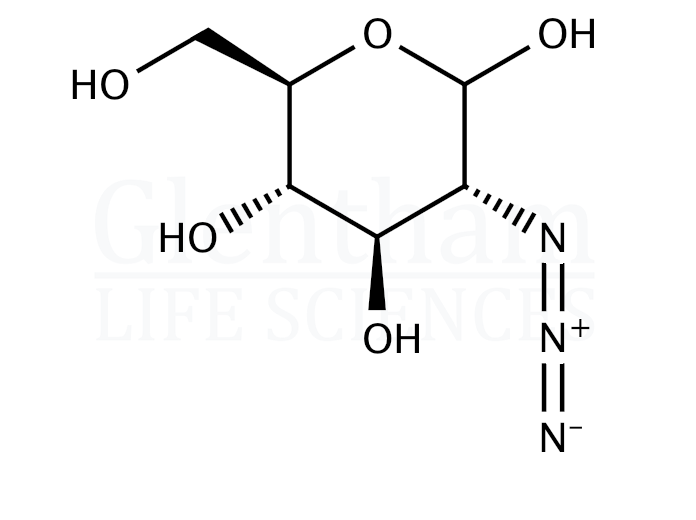2-Azido-2-deoxy-D-glucose Structure