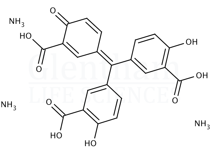 Structure for Aurintricarboxylic acid ammonium salt