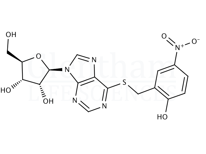 S-(2-Hydroxy-5-nitrobenzoyl)-6-thioinosine Structure