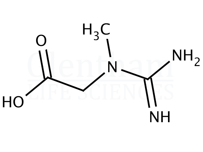 Structure for Creatine, anhydrous
