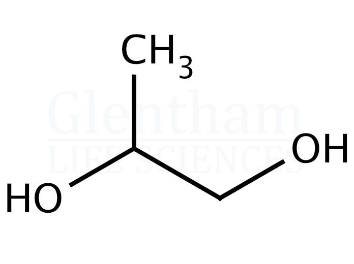 Propan-1,2-diol, GlenPure™, analytical grade Structure