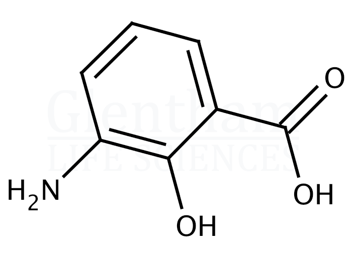 Structure for 3-Aminosalicylic acid 
