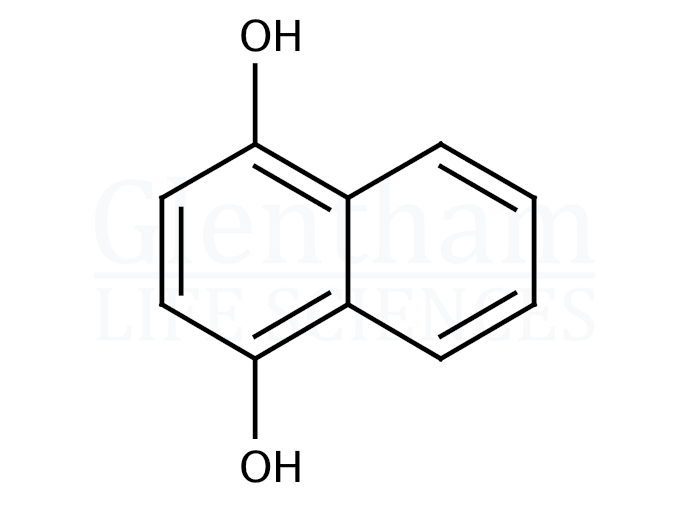 1,4-Dihydroxynaphthalene Structure