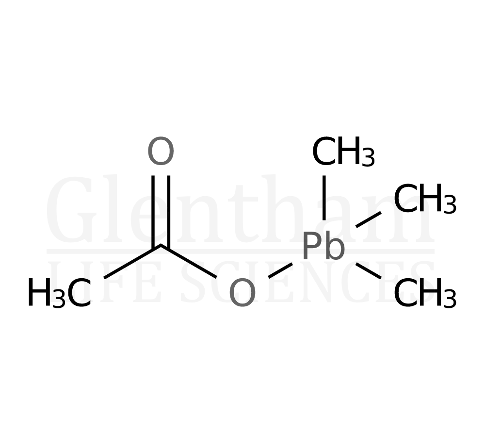 Structure for Trimethyllead acetate