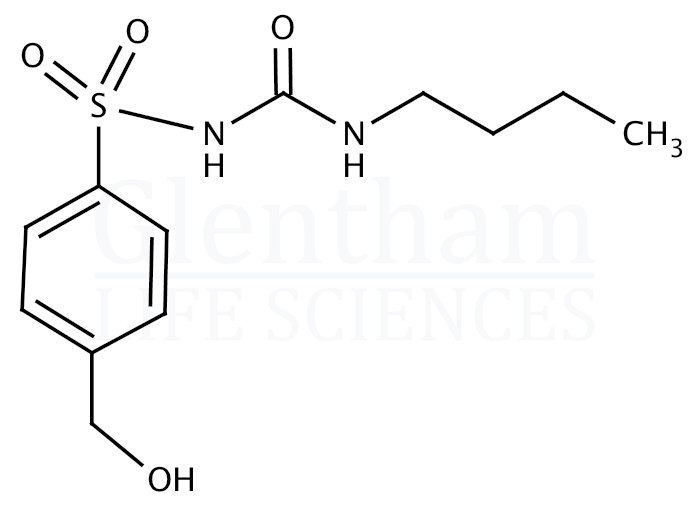 4-Hydroxytolbutamide Structure