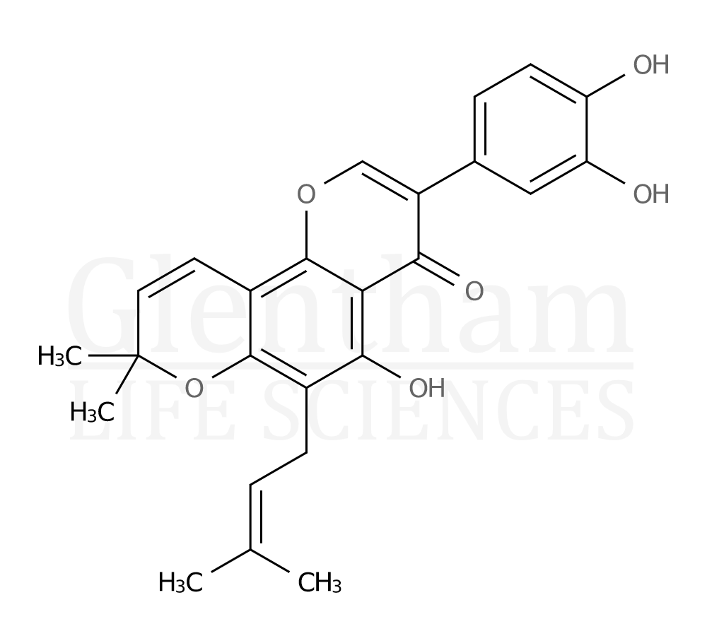 Pomiferin Structure