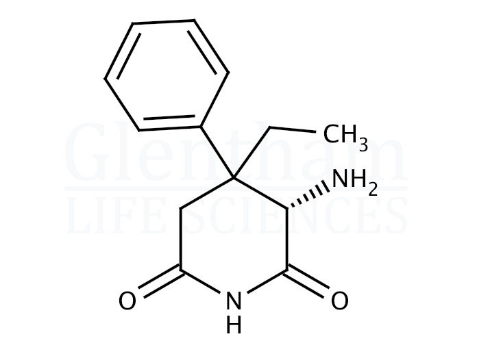 Structure for  (S)-(-)-Aminoglutethimide   (57288-03-6)