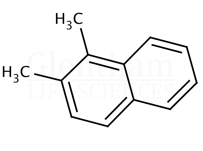 1,2-Dimethylnaphthalene Structure