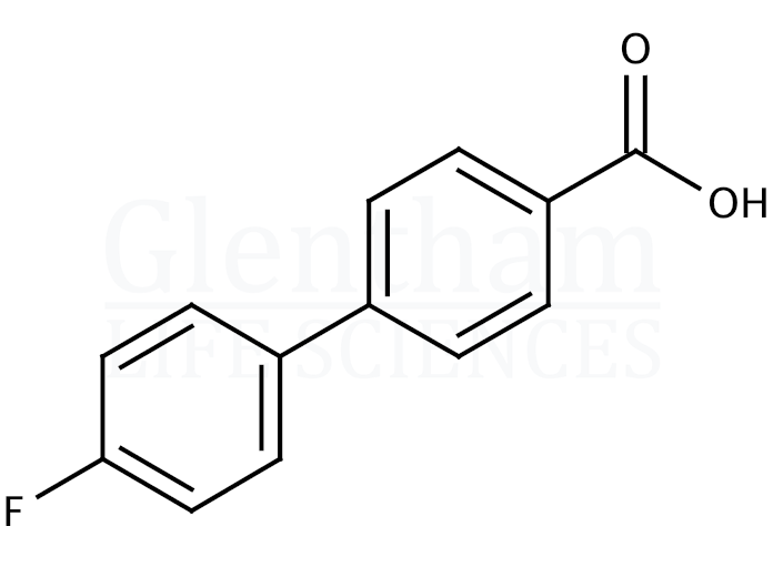 4-(4-Fluorophenyl)benzoic acid  Structure