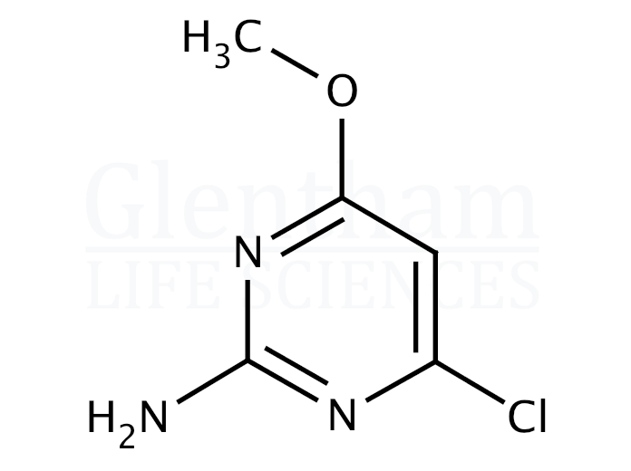 2-Amino-6-chloro-4-methoxypyrimidine Structure