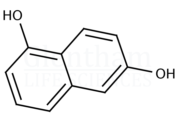 1,6-Dihydroxynaphthalene Structure
