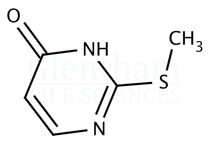 2-Methylthio-4-hydroxypyrimidine Structure