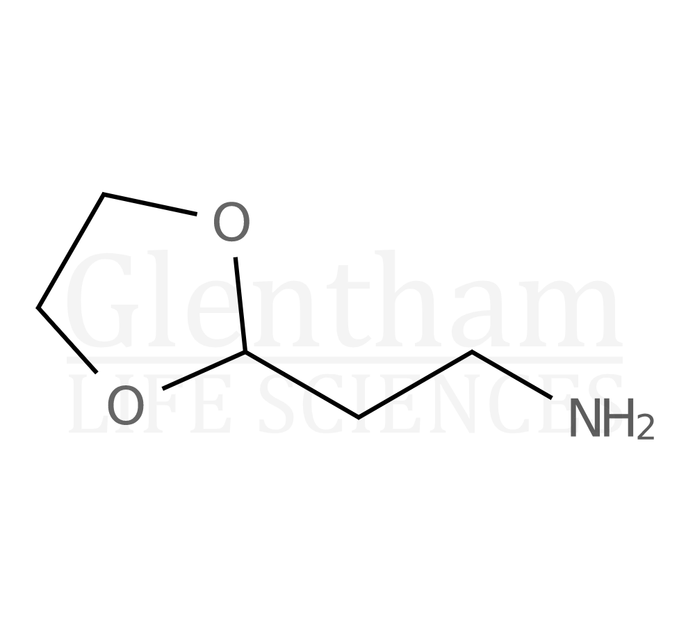 2-(2-Aminoethyl)-1,3-dioxolane Structure