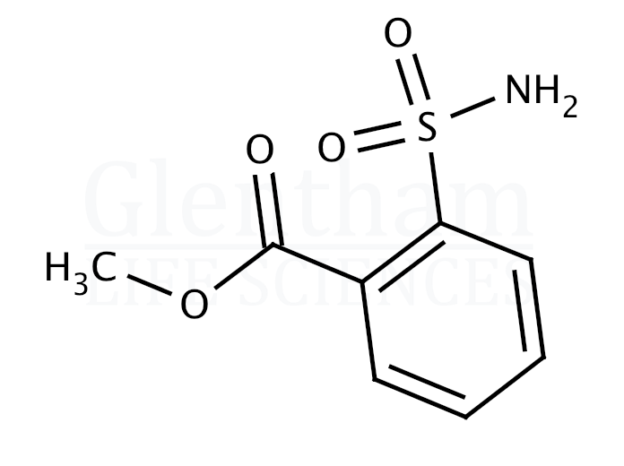 Structure for Methyl 2-(aminosulfonyl)benzoate  (57683-71-3)