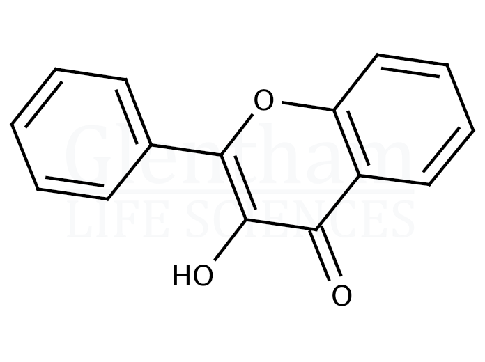 3-Hydroxyflavone Structure
