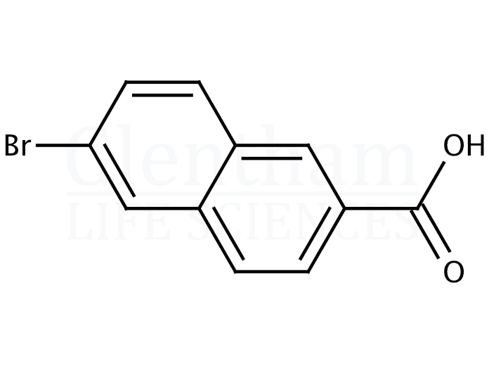 Structure for 6-Bromo-2-naphthoic acid