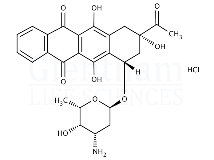 Structure for Idarubicin hydrochloride