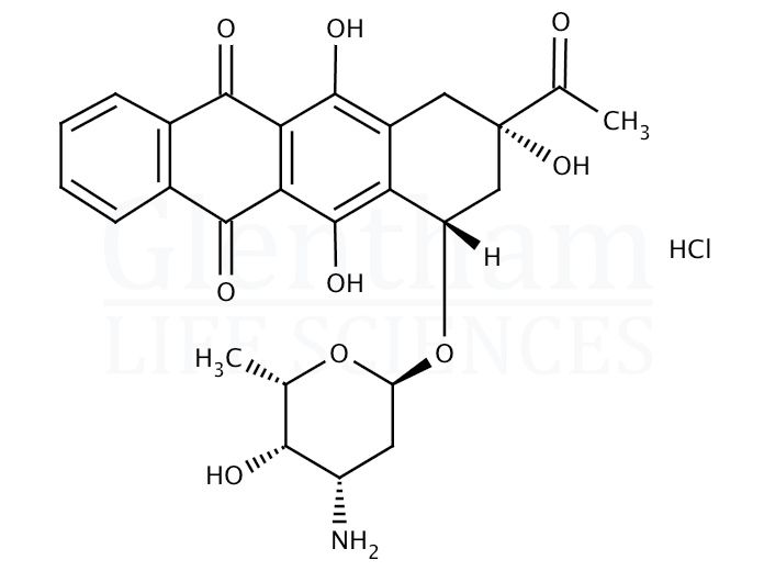 Strcuture for Idarubicin hydrochloride