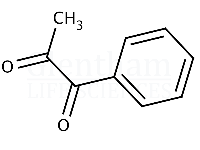 1-Phenyl-1,2-propanedione Structure