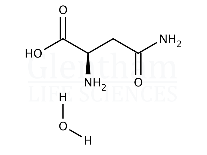 Strcuture for D-Asparagine monohydrate