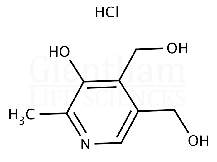 Structure for Pyridoxine hydrochloride, EP, USP grade