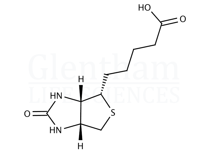 D-(+)-Biotin, USP grade Structure