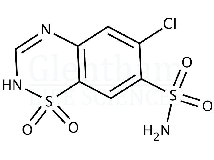 Structure for Chlorothiazide