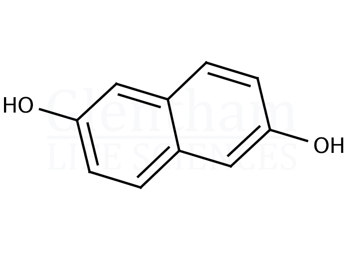 2,6-Dihydroxynaphthalene Structure