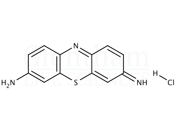 Structure for  Thionine Chloride  (581-64-6)