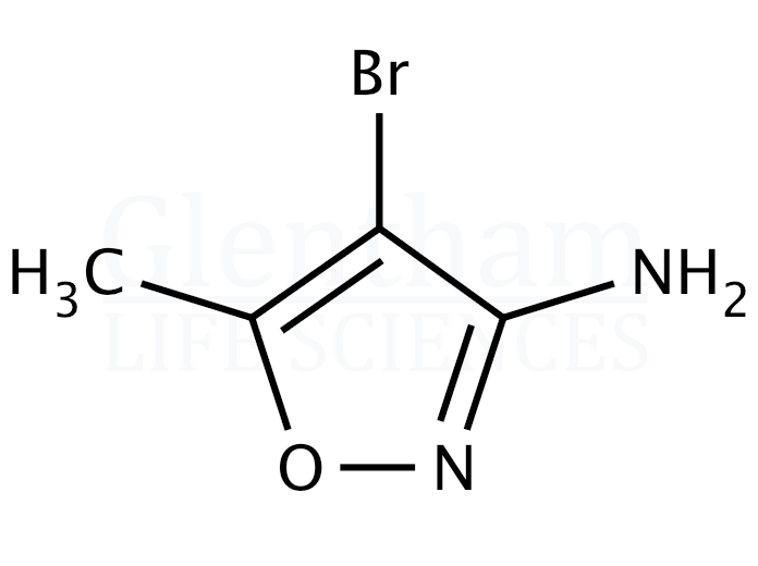 5-Amino-4-bromo-3-methylisoxazole Structure