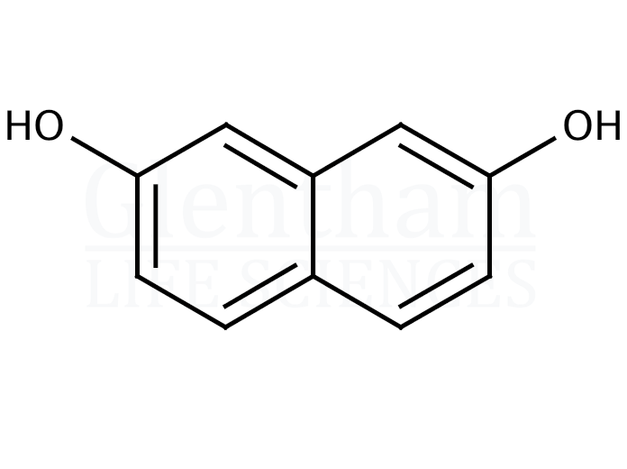 2,7-Dihydroxynaphthalene Structure