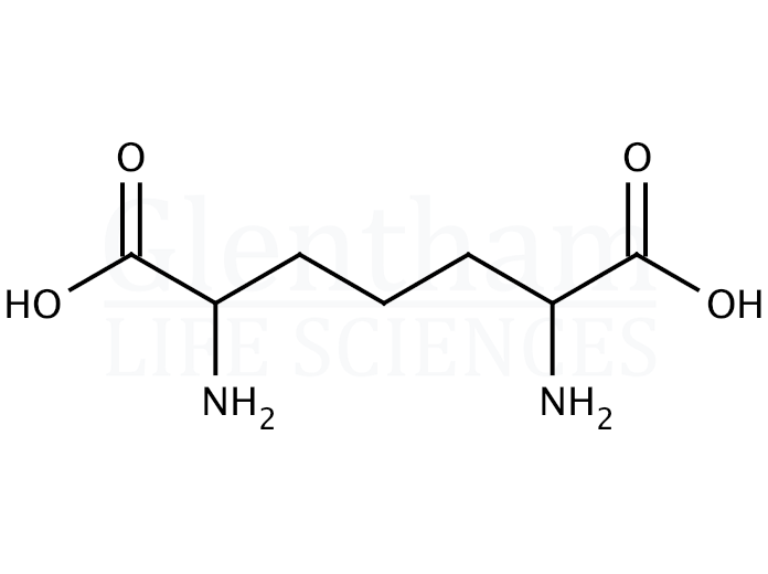 Structure for 2,6-Diaminopimelic acid   (583-93-7)