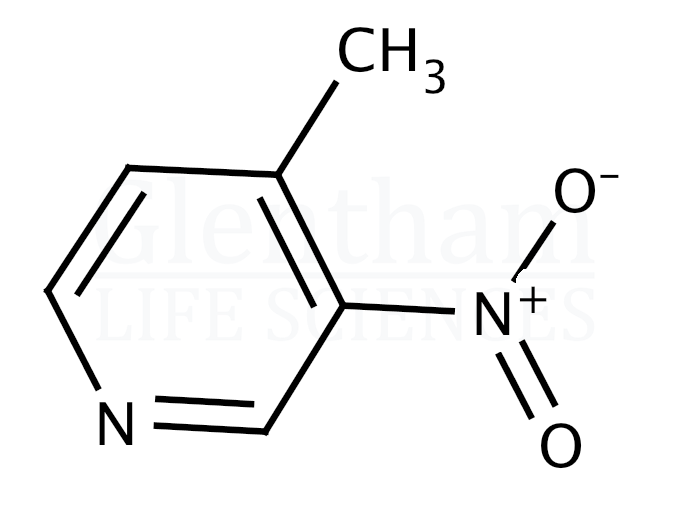 4-Methyl-3-nitropyridine Structure