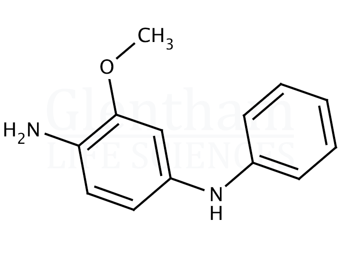 2-Methoxy-N4-phenyl-1,4-phenylenediamine Structure