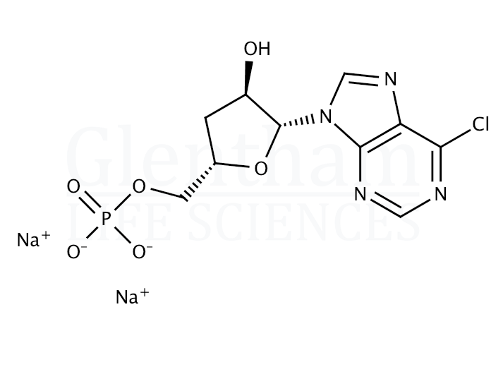 6-Chloropurine riboside 5''-monophosphate disodium salt Structure