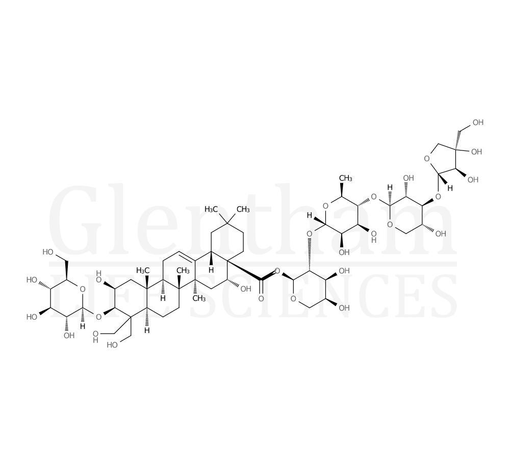 Structure for Platycodin D (58479-68-8)