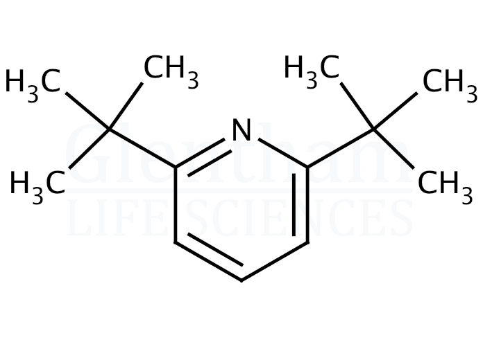 2,6-Di-tert-butylpyridine Structure