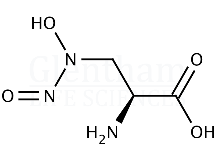 Structure for L-Alanosine
