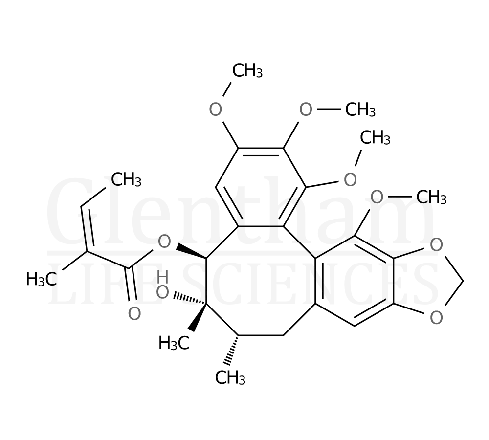 Structure for Schizantherin B