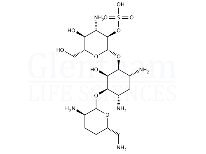 Structure for Dibekacin sulfate (58580-55-5)