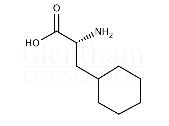 Structure for 3-Cyclohexyl-D-alanine hydrate (58717-02-5)