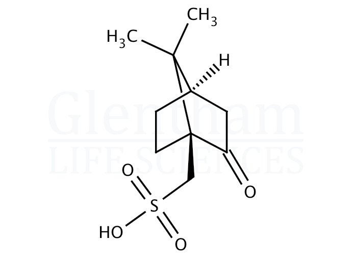 Camphor-10-sulfonic acid Structure