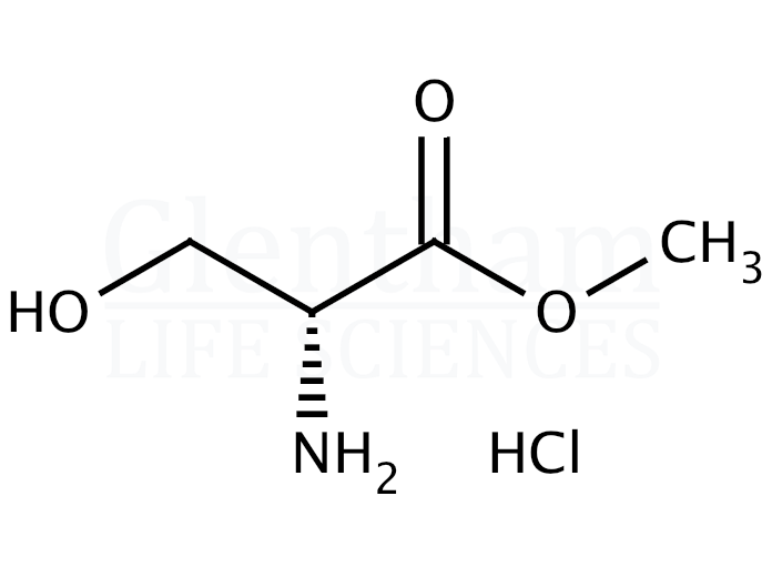 Structure for D-Serine methyl ester hydrochloride (5874-57-7)