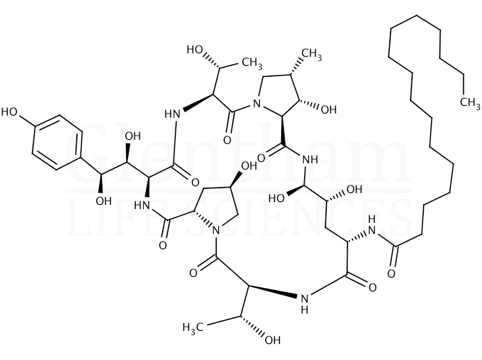 Structure for Aculeacin A  (58814-86-1)